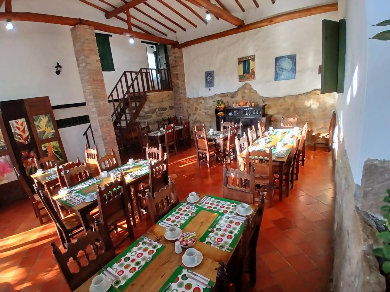 Hotel Mision Santa Barbara RNT 4799 Barichara Bagian luar foto